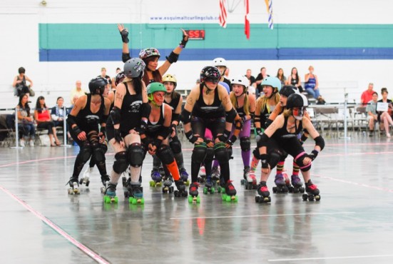 Roller Derby is just one sport worth checking out this year. Photo by Andrina Fawcett