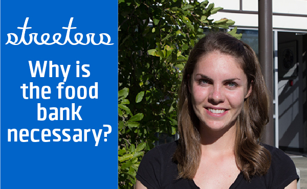 Why do you think the food bank is a necessity for UVic students?