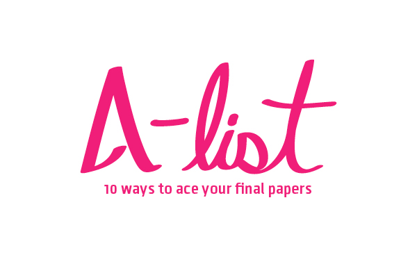 10 ways to ace your final papers
