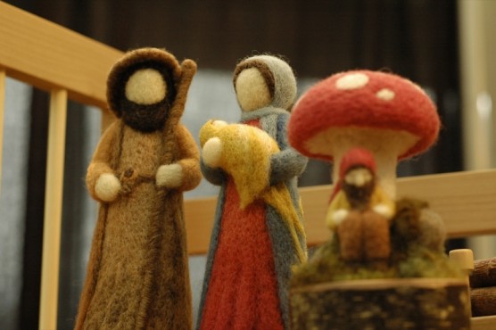 Felted wool at "Out of Hand" Artisan Fair — Chorong Kim photo