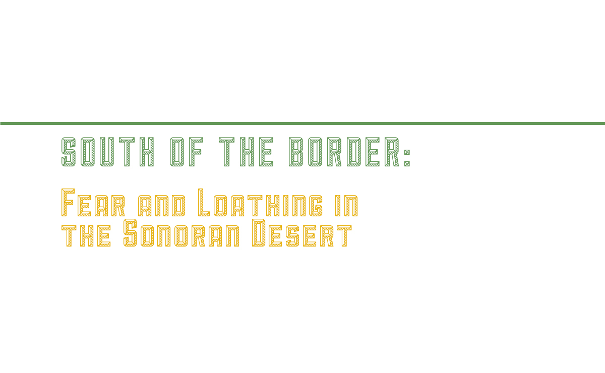 South of the border: fear and loathing in the Sonoran Desert