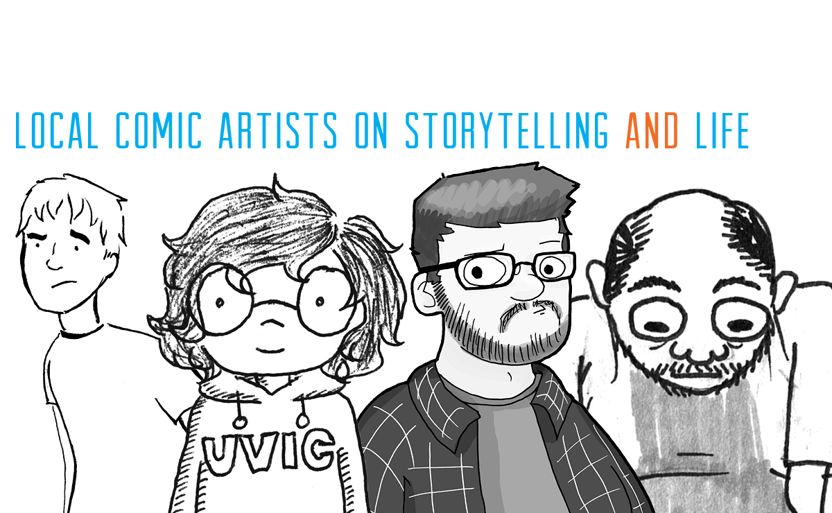 Local comic artists on  storytelling and life