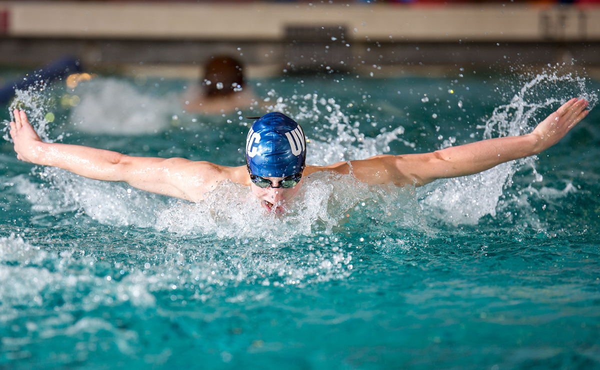 Vikes swim their way to four medals