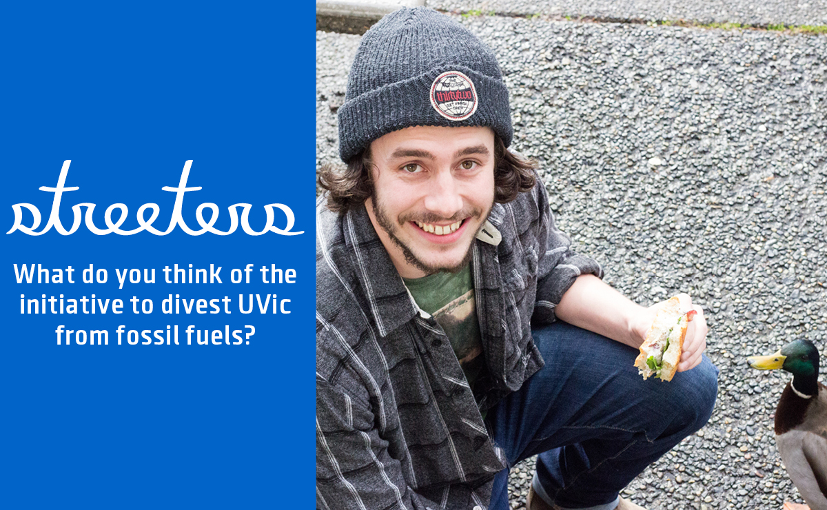 What do you think of the initiative to divest UVic funds from fossil fuel?