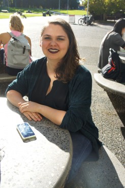 Iliana Turner (Third-year Political Science and Gender Studies). Photo provided by Sarah Lazin, Staff Writer.