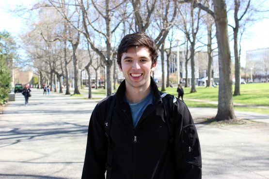 Mike Mason, fourth-year Geometrics and Environmental Studies student 