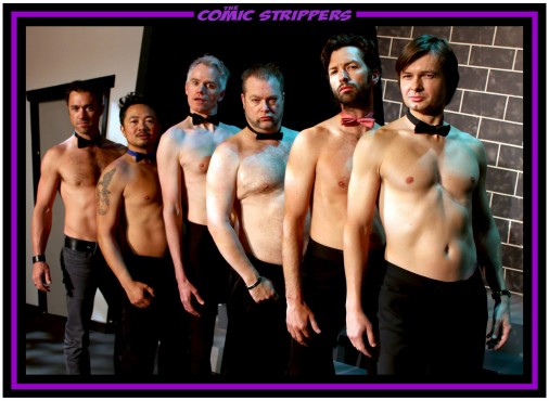 The Comic Strippers, an improv stripper group, brought their signature brand of entertainment to UVic on Nov. 14. Photo provided. 