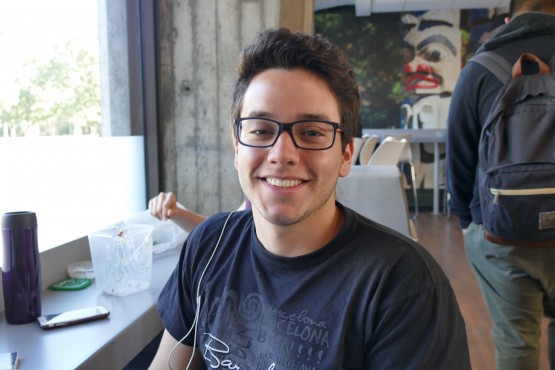Ricardo Chacon, second-year Political Science student