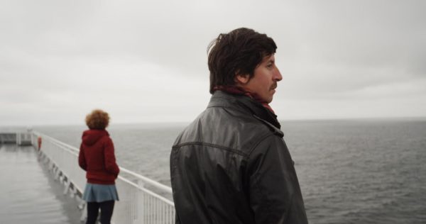 Director Nicola Moruzzi looks out at the Pacific Ocean. Photo by Leonardo Baraldi.