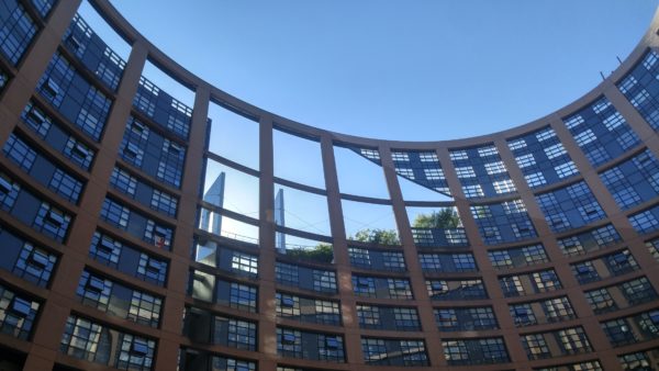 A photo of the European Parliament in Strasbourg, France — one of two places the 751 members convene. Photo by Anna Dodd