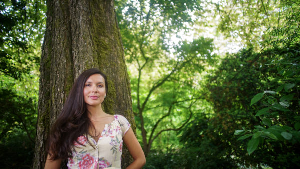 Melina Laboucan-Massimo, another UVic alumni, who will continue working against climate change during her fellowship. Photos provided by the David Suzuki Foundation