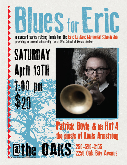 Patrick Boyle to play at latest ‘Blues for Eric’ concert on April 13