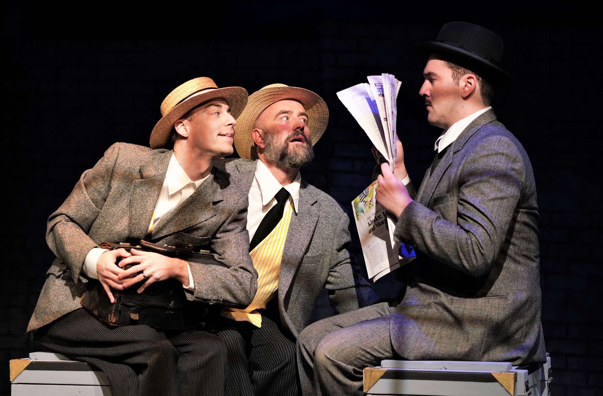 Silver screen and stage satire meet with a bang in The 39 Steps