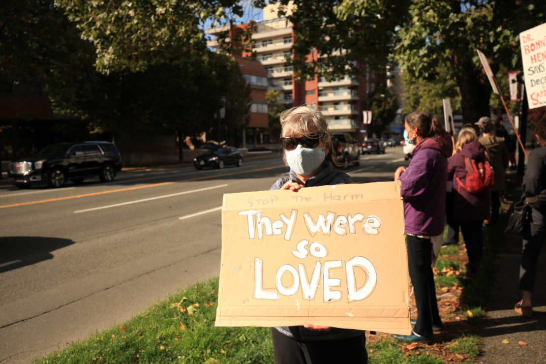 'they were so loved' MSTH rally poster