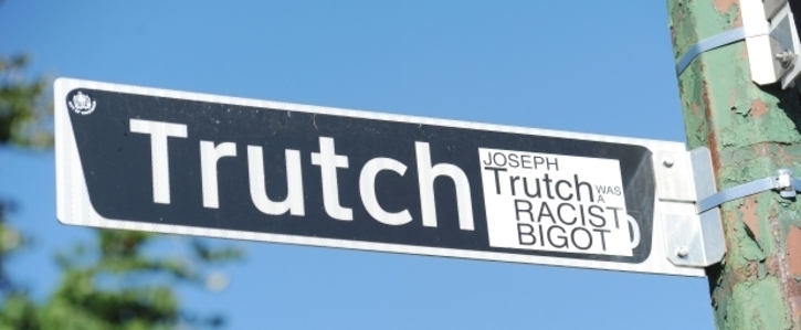 trutch street signage