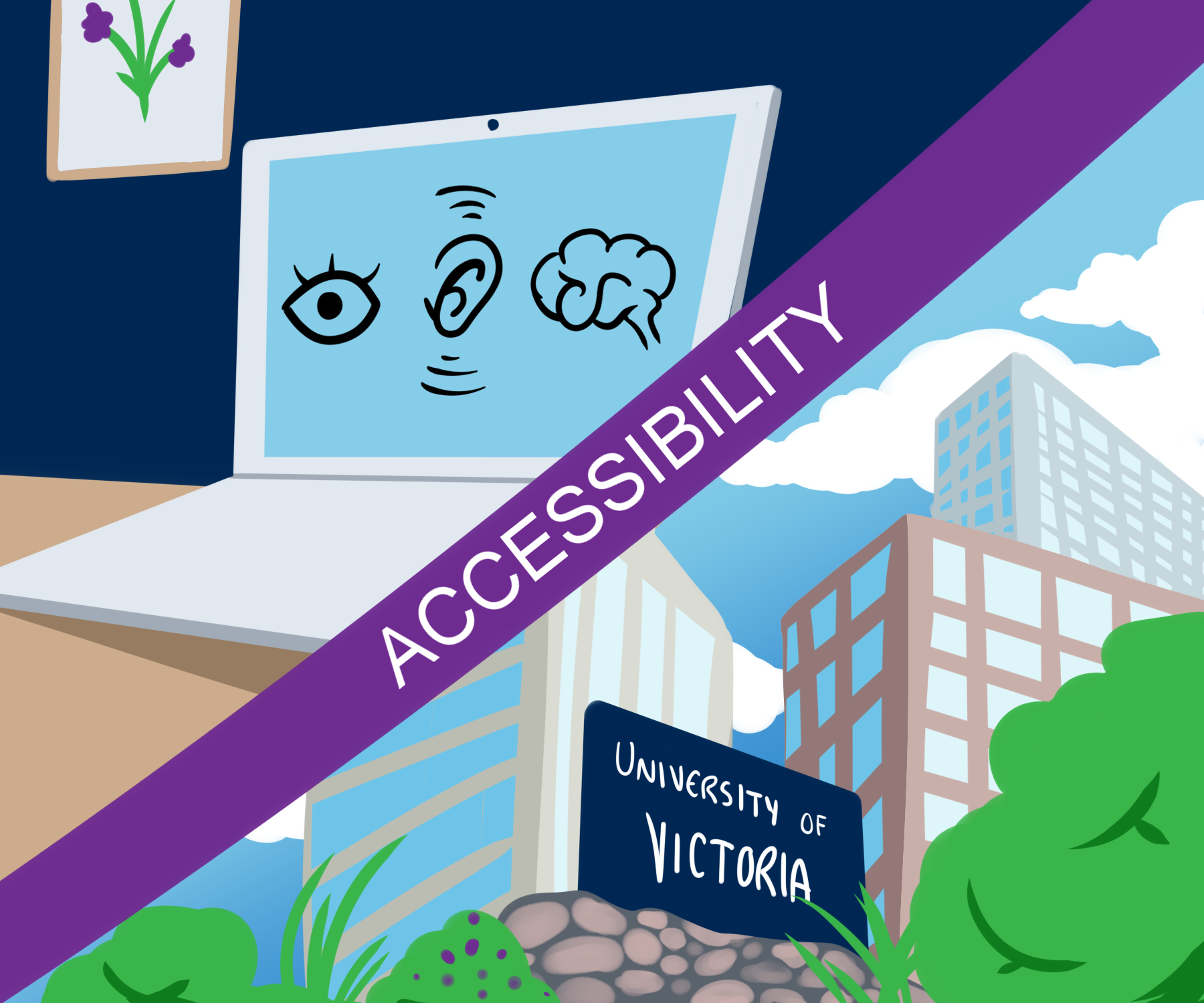 SSD accessibility fall term graphic