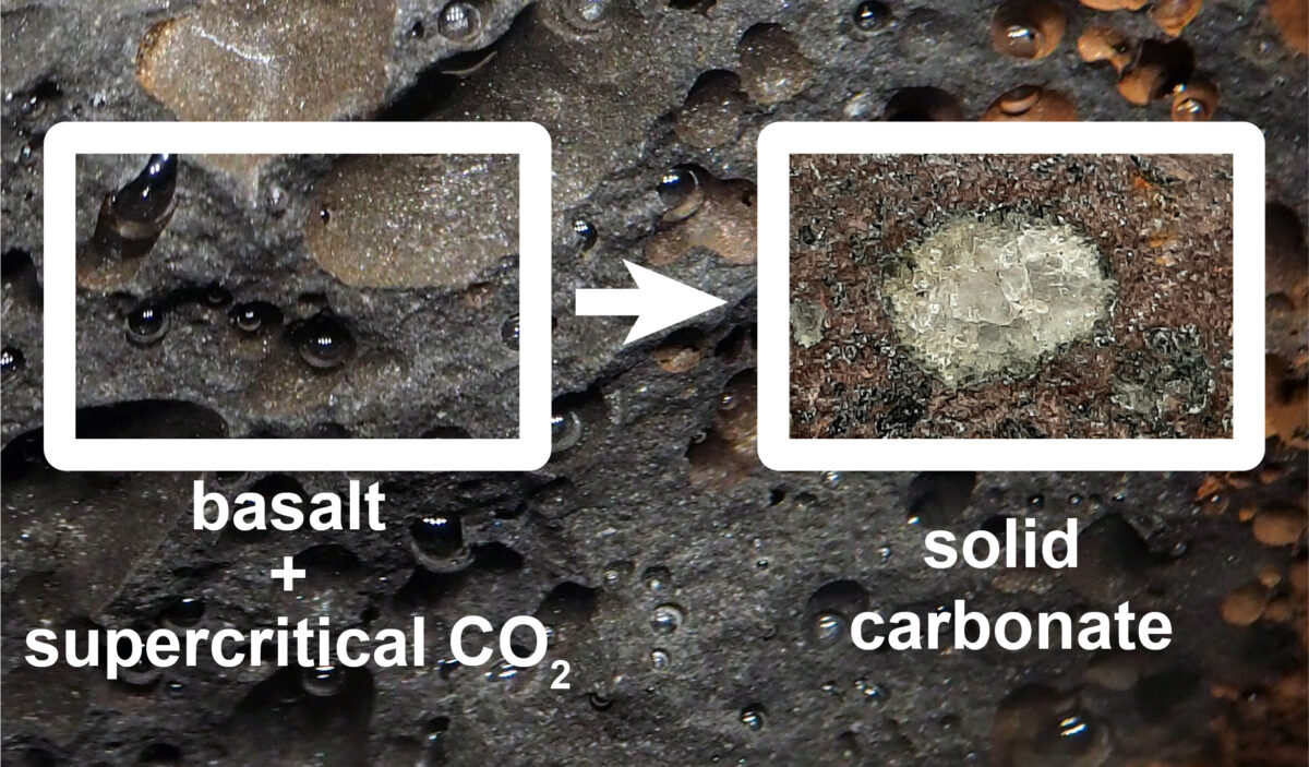 Solid carbonate, photo sourced from UVic Media Kit.
