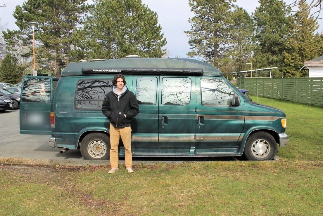 UVic student lives in van to avoid rising rent in Victoria