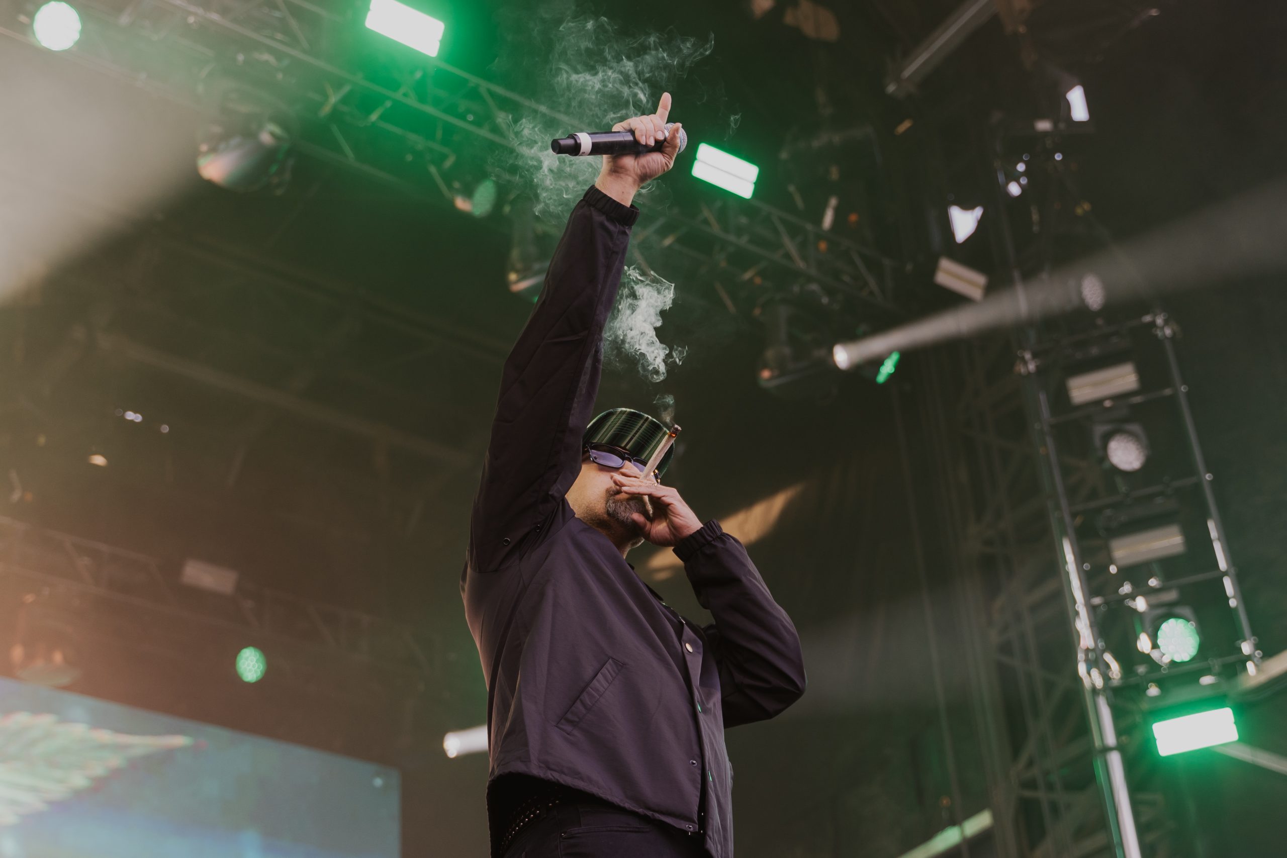 Cypress Hill performing at Rifflandia. 
