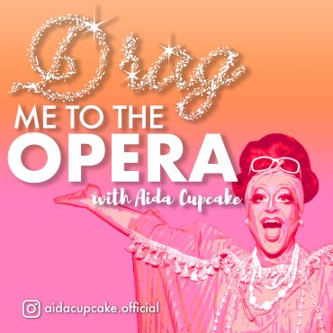 Drag Me to the Opera promo graphic, provided by Intrepid Theatre.