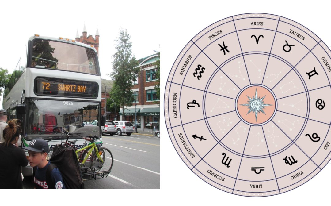 Which bus route are you based on your sign?