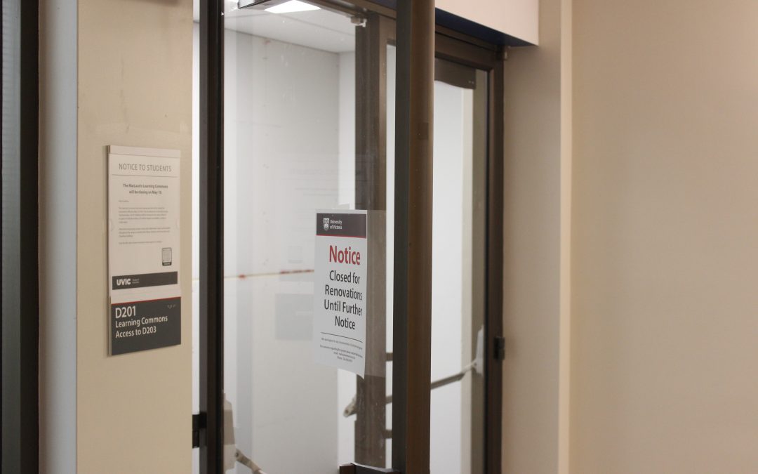 MacLaurin Learning Commons closure limits available study spaces for students