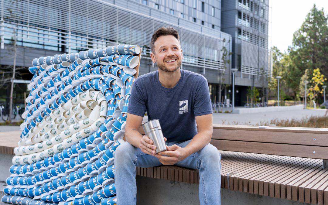UVic student helps to create pilot program for reusable cups
