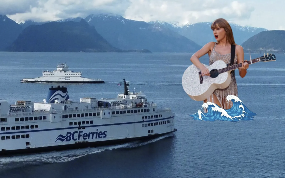 Can BC Ferries promise 22 extra sailings for Taylor Swift’s Eras Tour?