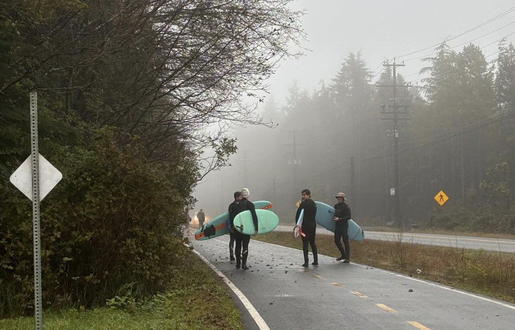 Surfing the atmospheric river