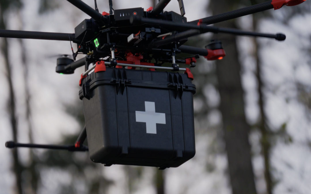 UVic researchers use drones to increase healthcare accessibility across Vancouver Island