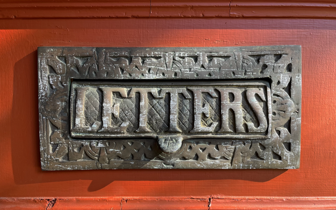 The art of writing letters is dying
