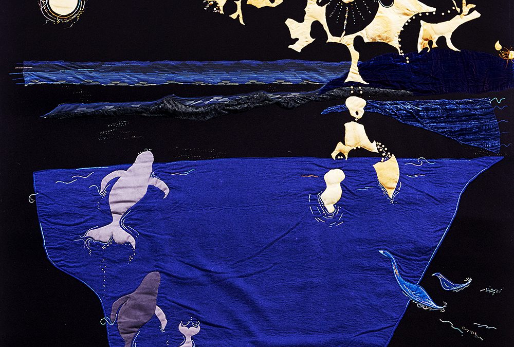 Shirley Moorhouse combines textile art and new media in artist in residence program