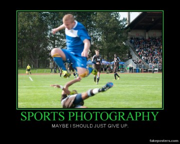 Sports photography: a convoluted road to concision