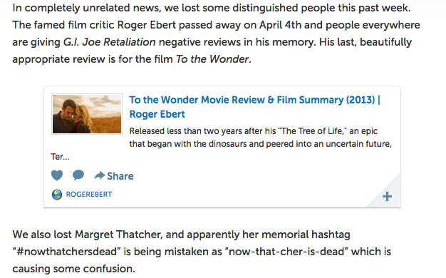 This Week in Tweets (April 2 – April 8)