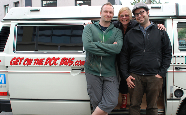 The Doc Bus rolls out of Victoria