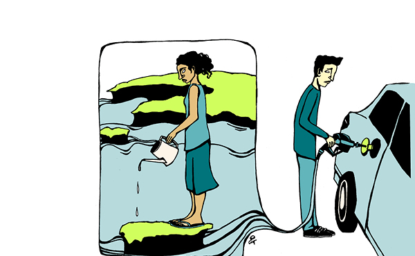 Campaign proposes new labels on fuel pumps