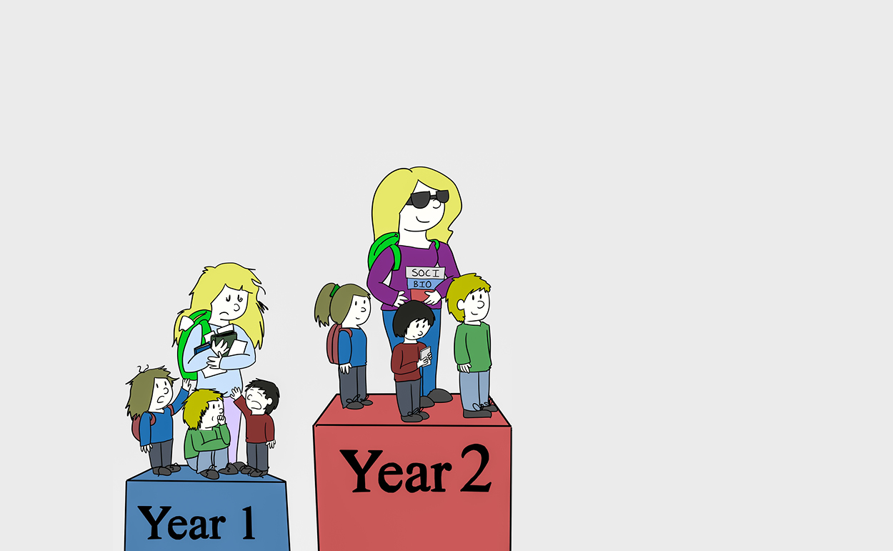 Kickin’ it old school: Student life, single-parent style