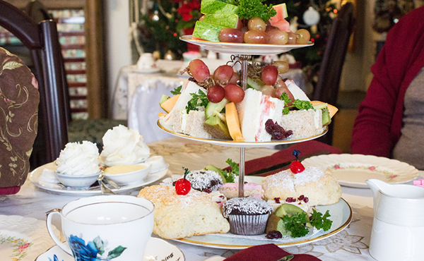 Tealeaf readings at the Calico Cat Teahouse