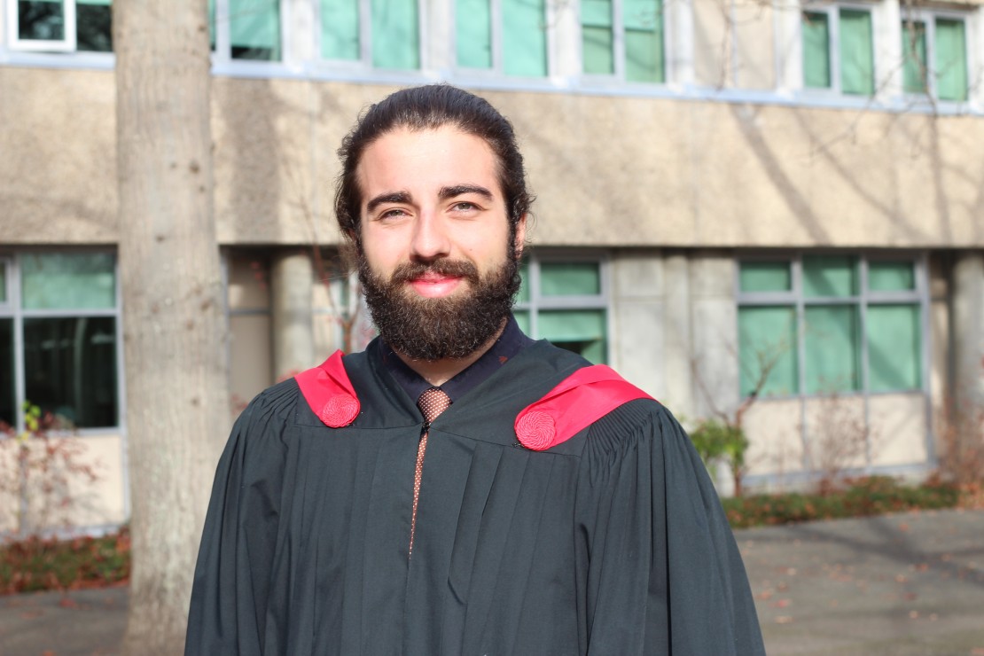 Landis Burr, Bachelor of Arts graduate, Anthropology