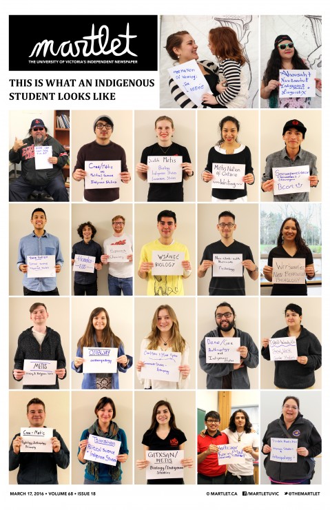 Photos by Jess Curry and the Native Students Union. Layout by Niusha Derakhshan