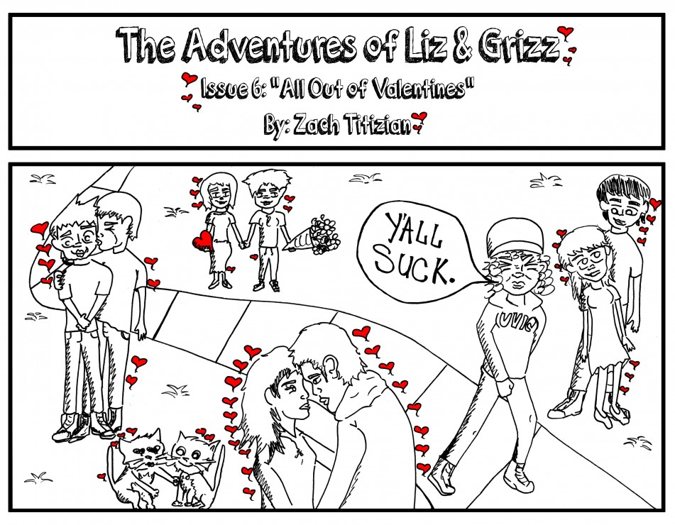 Comic by Zach Titizian, Graphics Contributor