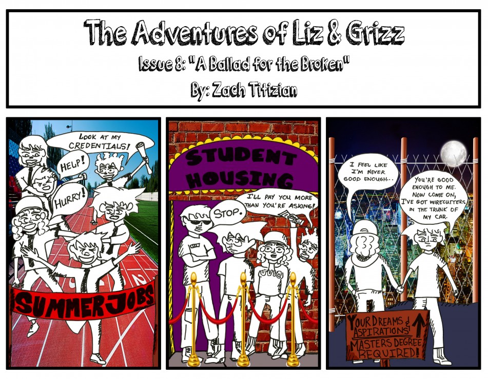 Comic by Zach Titizian, Graphics Contributor