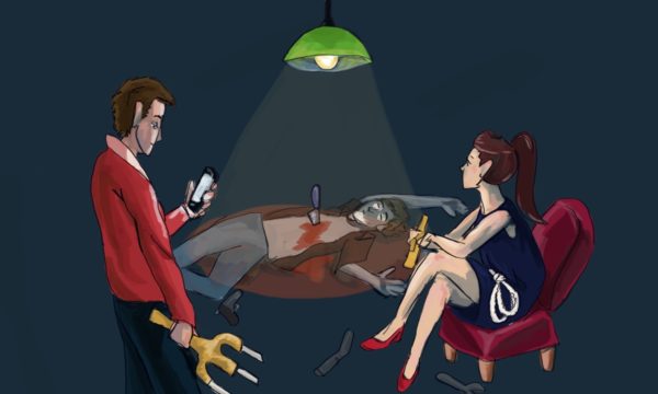 Actual death at murder mystery party