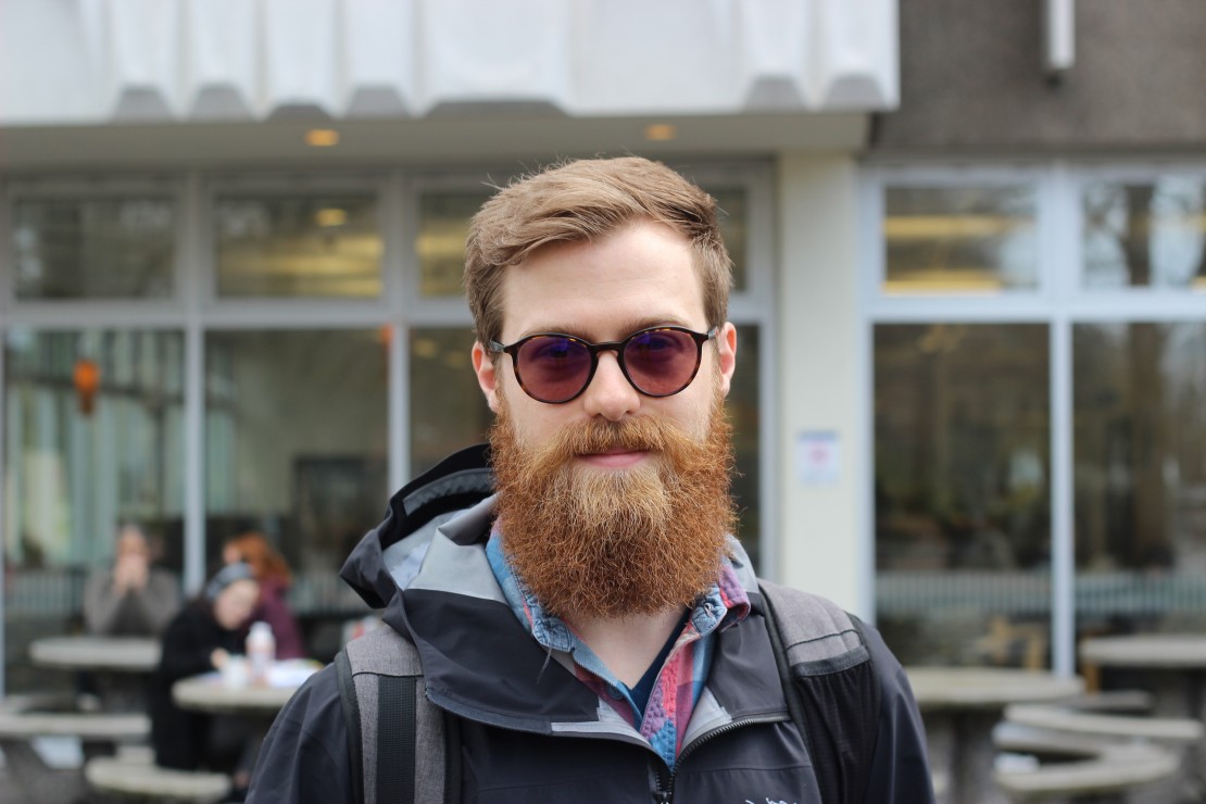 Mike Adams, third-year electrical engineering student