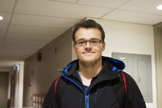 Nicholas Krohn, Third-year Kinesiology student 