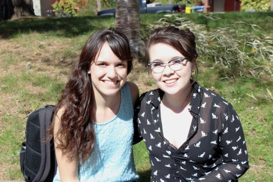 Fahlon Smith, fourth-year Music Performance student, and Jessica d’Oliveira, third-year Music Education student