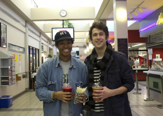Zoe-Blue Coates, First-year History & French student (left), and Jacob Coates, Third-year History student (right)