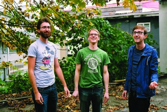 The Sylvia Platters are releasing their debut on Nov. 27. Not pictured: Luke Agawin. Photo by Anthony Biondi