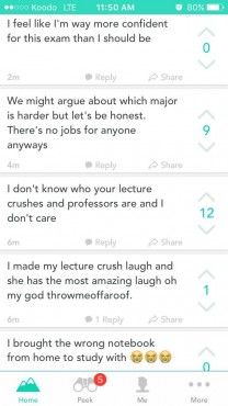 Yakkers yap it up on Yik Yak