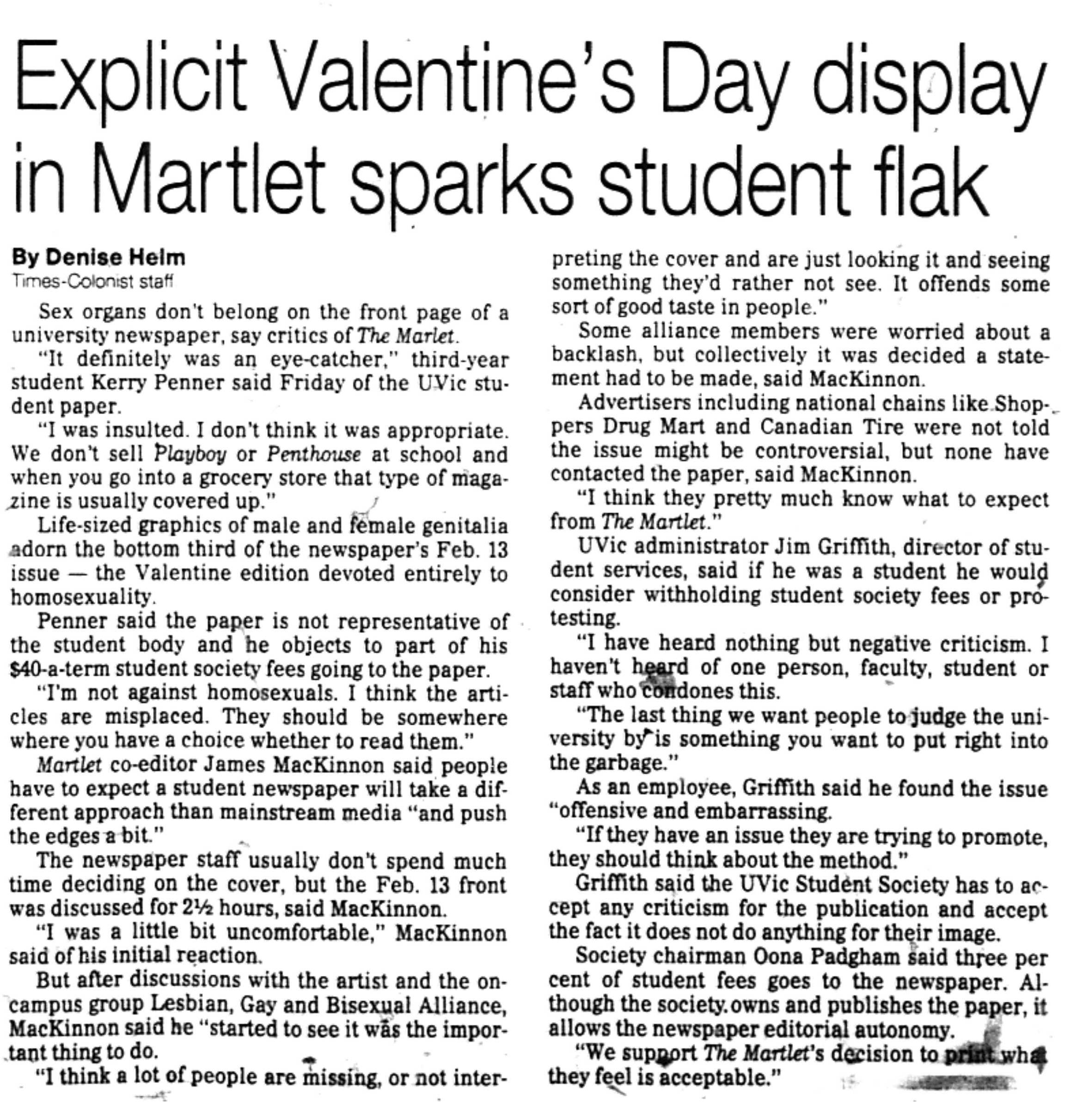 UnCovered: A Story of Student Newspapers, Advocacy Journalism, and Genitalia